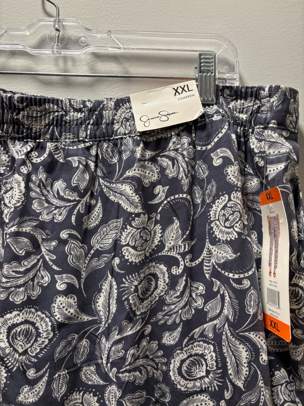 NWT Jessica Simpson Pant Batik Flora - Picture 10 of 12